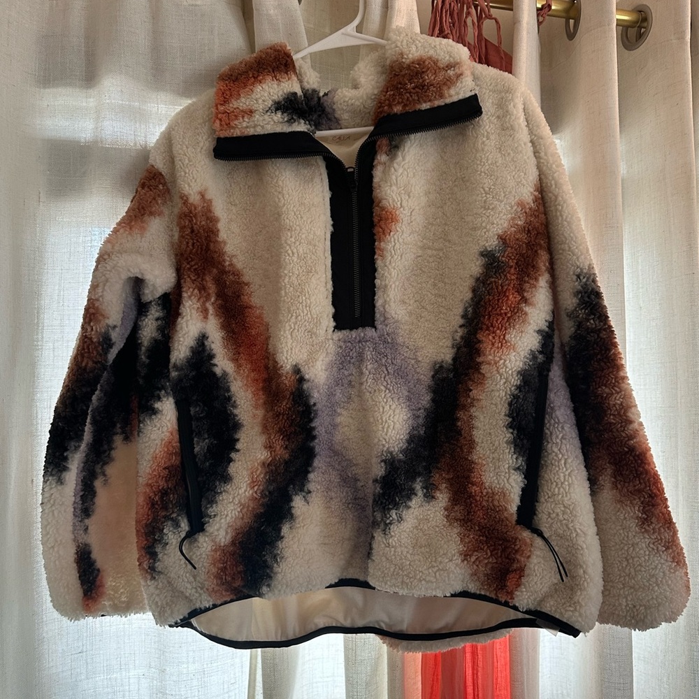 Cozy Multicolor Fleece Jacket